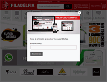 Tablet Screenshot of lojafiladelfia.com.br